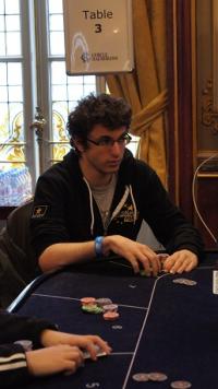End of day 2 : the chipleader is... Basil Yaiche