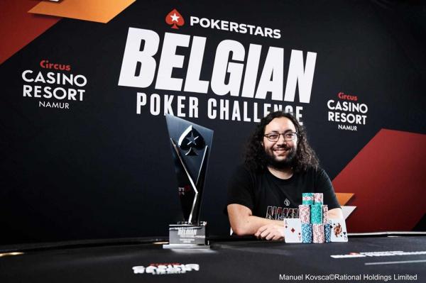 Poker : Circus Casino Resort Namur : Rayane Mokhtar remporte le Main Event du BPC - 200.000 €