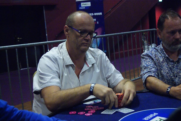 Poker : Premier carré de la journée pour Cédric Fritsch Premier carré de la journée pour Cédric Fritsch