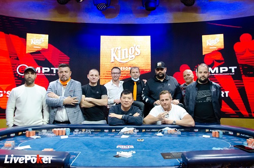 High Roller du BIG MARVELLOUS POKER TOUR - Composition de la Table Finale