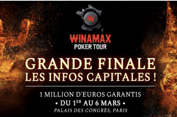 Poker : La Grande Finale du WiPT aura lieu du 1er au 6 mars au Palais des Congrès de Paris ! La Grande Finale du WiPT aura lieu du 1er au 6 mars au Palais des Congrès de Paris !