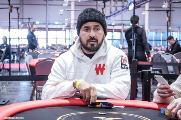 Premier break de la journÃ©e dans le Main Event