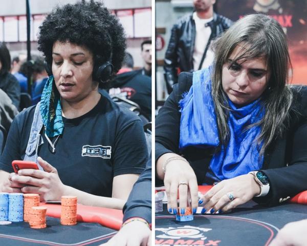 Plus que deux femmes Ã  72 left sur le Main Event 