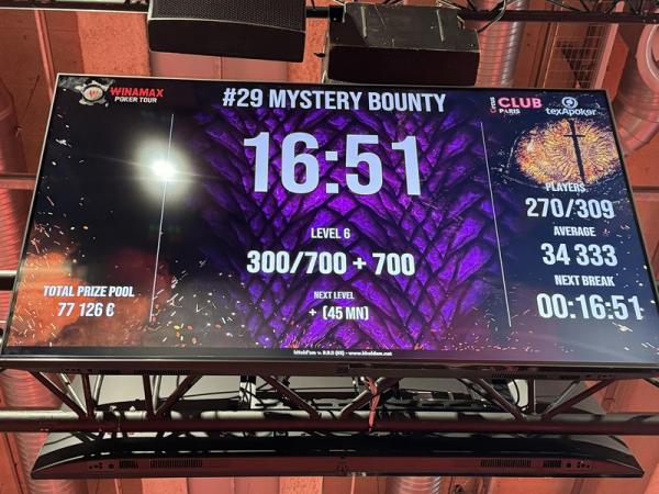 Poker : Le Mystery Bounty est lui aussi un succès ! Le Mystery Bounty est lui aussi un succès !