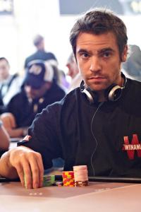 Poker : Chip count - Aurélien Guiglini chip leader Chip count - Aurélien Guiglini chip leader