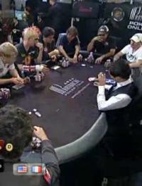 Chip count de la table 1