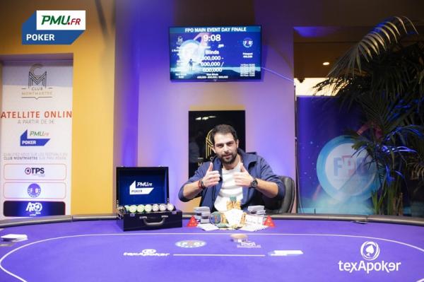 Poker : Jordan Levy - enfin - vainqueur du FPO Paris by PMU