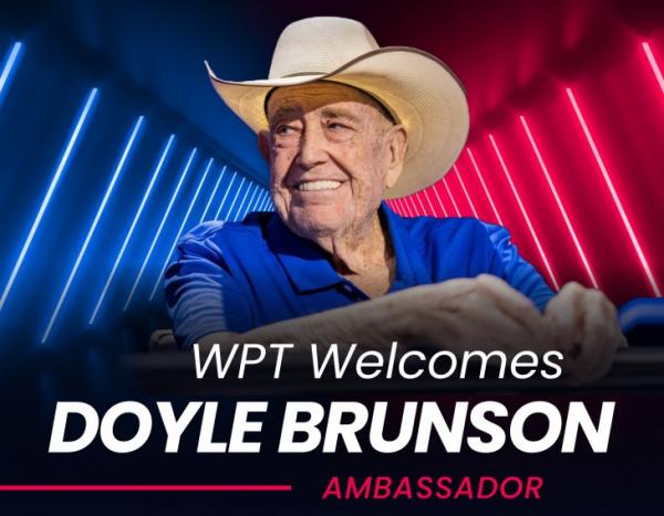 Poker : Doyle Brunson ambassadeur du World Poker Tour
