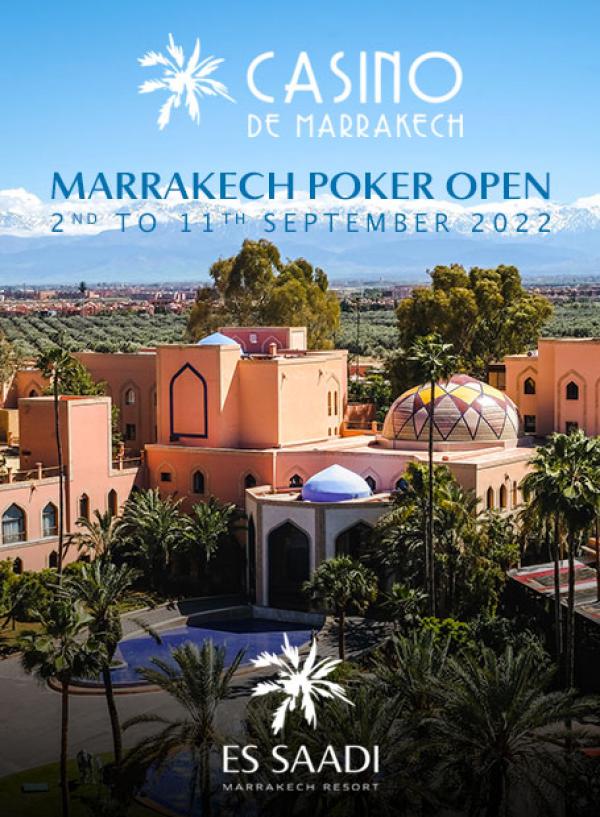 Poker : Le MPO, le festival mythique de Marrakech est de retour du 2 au 11 septembre
