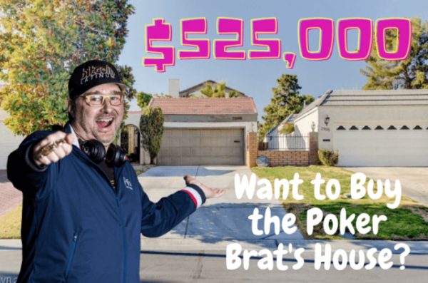 Poker : Phil Hellmuth se sépare de sa maison de Las Vegas pour 525.000 $ !