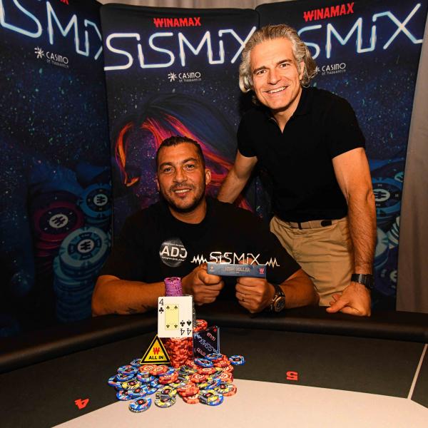 Poker : SISMIX 2023 : le High Roller pour Anas Tadini