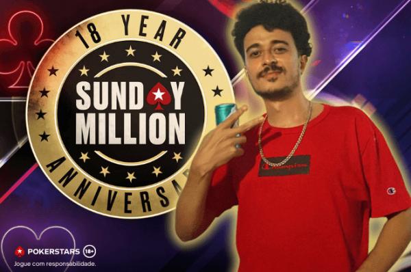 Poker : POKERSTARS : Mateus Mendes remporte le PokerStars Sunday Million 18th Anniversary