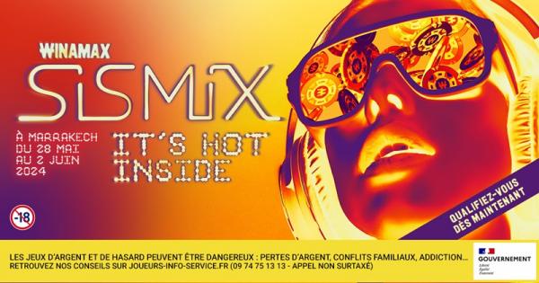 Poker : WINAMAX : Le programme officiel du SISMIX Marrakech !