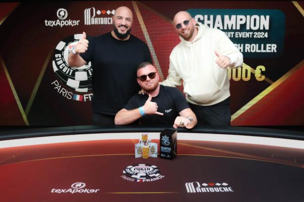 Poker : WSOP-C PARIS 2024 : Alexandre Correia remporte l'Event#3 High Roller - 54.000 €