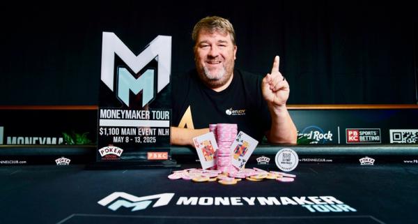 Poker : MONEYMAKER TOUR PALM BEACH KENNEL CLUB : Chris Moneymaker gagne le Main...du MoneyMaker Tour !