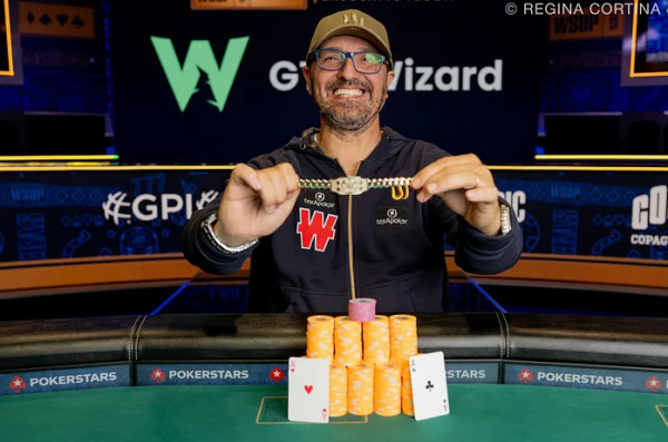 Poker : WSOP 2025 : Giuseppe Zarbo ouvre le compteur ! 