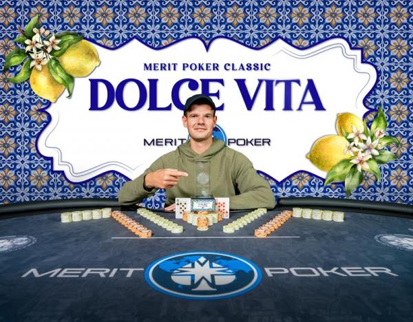 Poker : MERIT POKER DOLCE VITA SERIES 2025 : Cedric Schwaederle triomphe dans le High Roller à  5 300 $