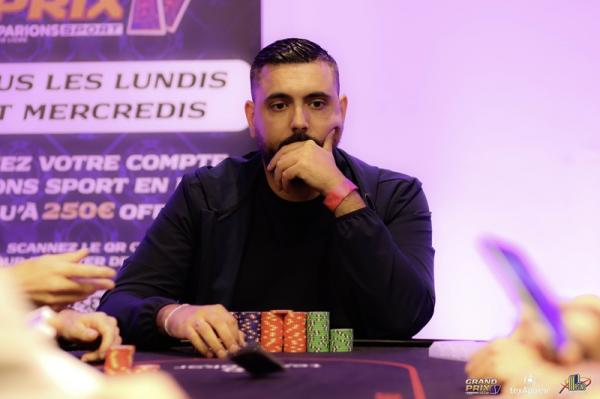 Poker : TEXAPOKER : Thibaud Alonso en patron avant la table finale du Grand Prix ParionsSport à  La Grande Motte