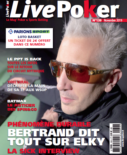Poker : GROSPELLIER Bertrand GROSPELLIER Bertrand
