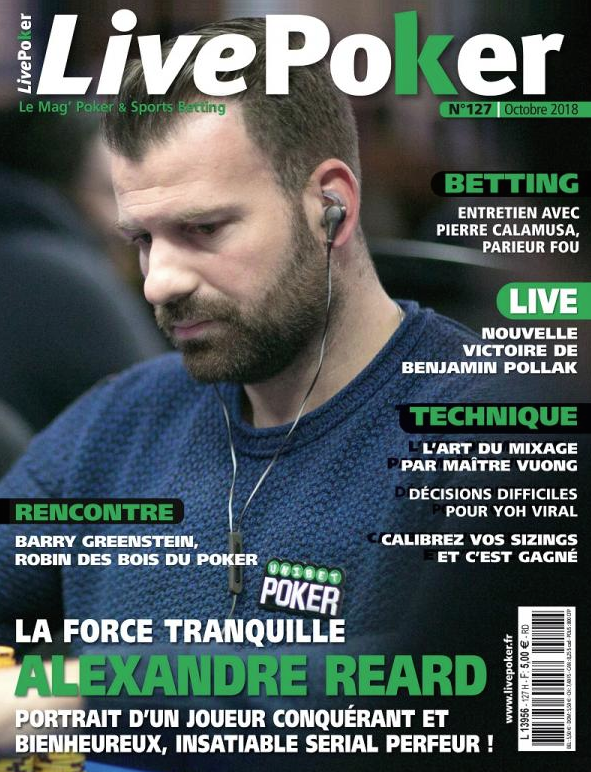 Photo du joueur de poker REARD Alexandre 